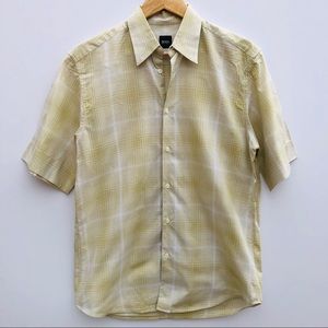 Hugo Boss Men’s Short Sleeve Button Down Shirt